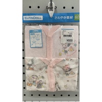 Elfindoll Japan 100% Cotton Onesie 2 Pack Size 70cm - 连体内衣