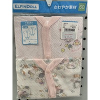 Elfindoll Japan 100% Cotton Onesie 2 Pack Size 60cm- 连体内衣