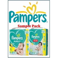 PAMPERS Nappies Newborn 4pcs (Sample Pack)
