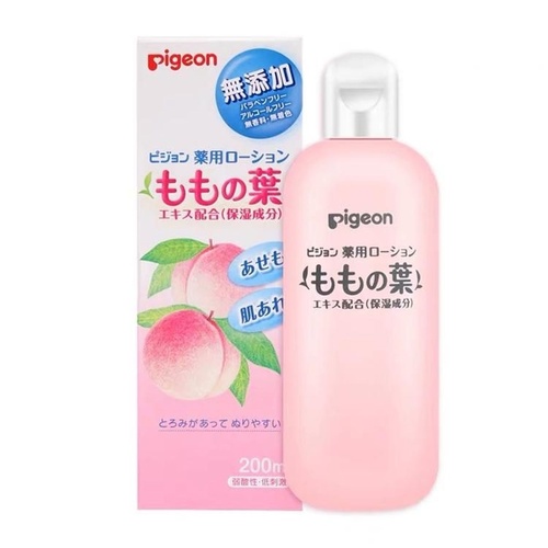 Pigeon Medicated Baby Lotion with Peach Leaf Extract 200ml 桃子水爽身露