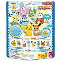 BANDAI Bath Ball Toy - Pokemon Figure Collection (random one)