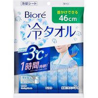  KAO Biore Body Cooling Sheet -3°C 46cm 5 Sheets (Towels) Unscented 