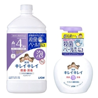 Lion Kirei Kirei Anti Bacterial Medicated Foaming Handwash 500ml + Refill 800ml(Floral)