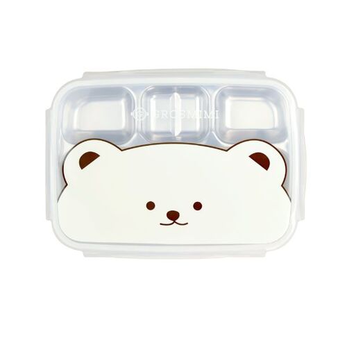 GROSMIMI Stainless Kiddie Lunch Box (5 Compartment)