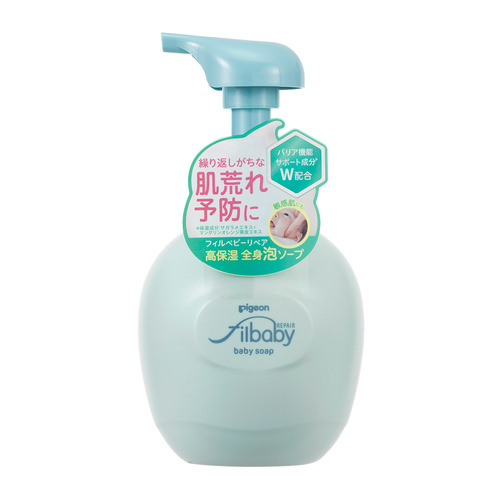 PIGEON Filbaby Repair High Moisturizing Foaming Body Wash 460ml  for Babies from Newborn 