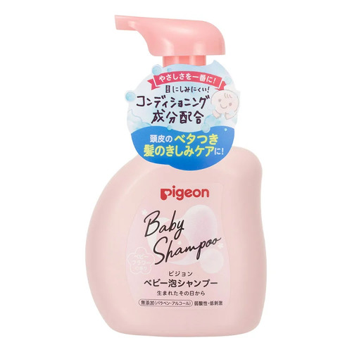 Pigeon Baby Foaming Shampoo 350ml for Babies from 0m+  (Flower Scent) 