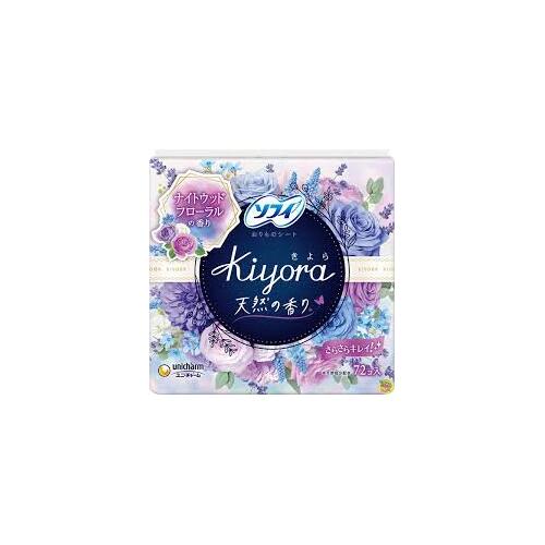 UNICHARM Sofy Kiyora Panty Liners (Fragrance Floral) 72pcs 