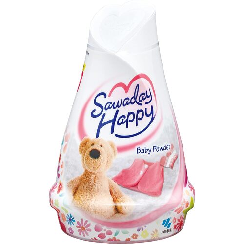 Kobayashi Sawaday Happy Room Air Freshener & Deodorizer 120g (Baby Powder Scent) 