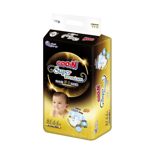 Goo.N Super Premium Nappies Gold Series Size M 10pcs  (Sample Pack) 6-11kg 