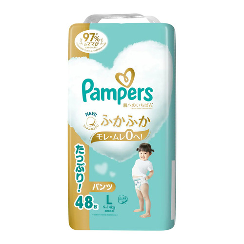 Pampers Premium Pants Size L 10pcs (Sample Pack) 9-14KG