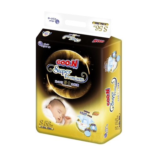 Goo.N Super Premium Nappies Gold Series Size S 7pcs (Sample Pack) 4-8KG