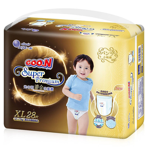 Goo.N Super Premium Pants Gold Series Size XL 7pcs (Sample Pak) 9-14KG 